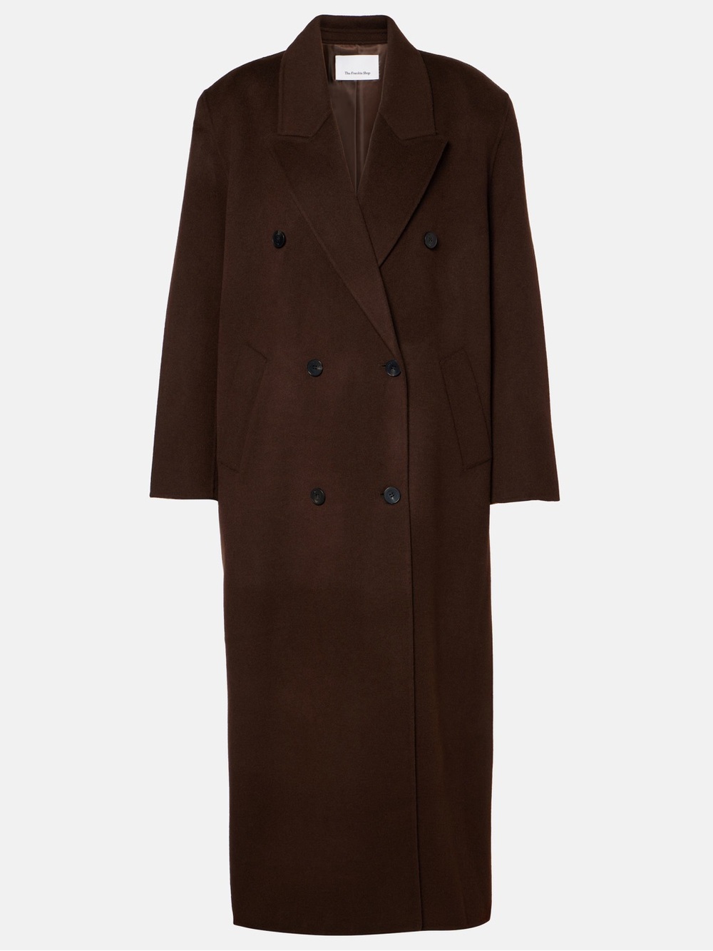 The Frankie Shop Gaia Oversized Double-Breasted Coat